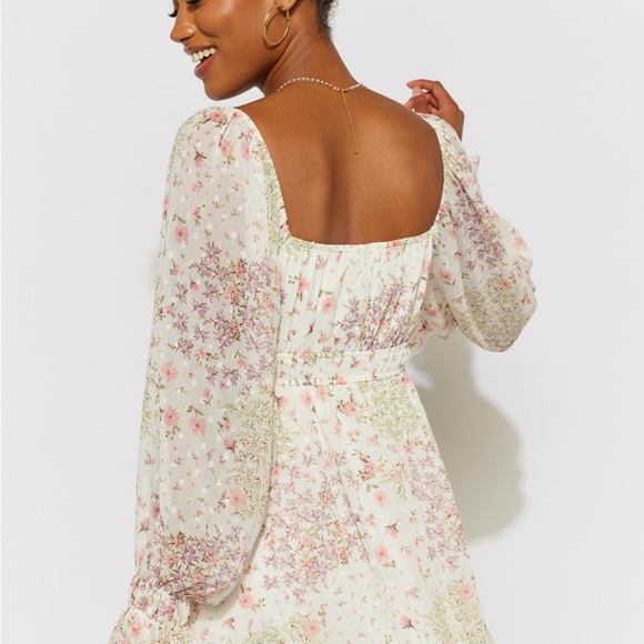 Floral Boho Mini Dress - Picture 10 of 10
